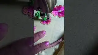 flower embroidery shaded design 🌺🌿🌺🌿🌺🌺🌿🌺🌺🌿