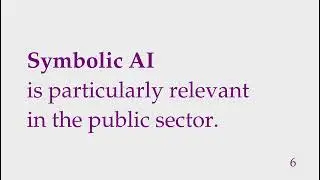 The Need for Symbolic AI Programming Languages in the Public Sector