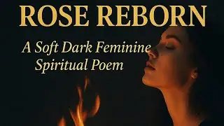 Dark Feminine Rebirth Poem | Spiritual Transformation | She Rose From Ashes