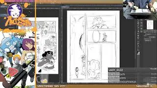 Manga Page Thumbnailing Livestream
