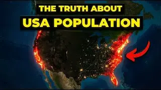 Why Most Americans Only Live in Thin Strips of the United States