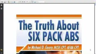 Review Truth About Abs video