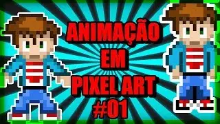 Como fazer ANIMAÇÃO em PIXEL ART (SPRITE) Passo a Passo - #01
