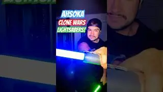 🟢🔵 AHSOKA SABERS!