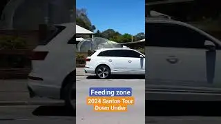 feeding zone #australia #cycling #tourdownunder #bicycle #viral