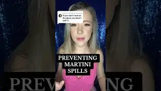 PREVENTING MARTINI SPILLS #jaimiesteck #bartender #serviceindustry