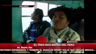 Cien años sobre rieles: un fascinante recorrido en el tren más macho del Perú