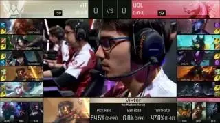 Team Vitality  vs Unicorns of Love Game 1 W3D1 EU LCS Summer Split 2016 | VIT vs UOL Day 1 Week 3