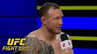 Jack Hermansson wanted to prove he was no &lsquo;pushover&rsquo; vs. Joe Pyfer at #UFCVeags86 | ESPN MMA