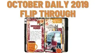 October Daily 2019 Flip Through