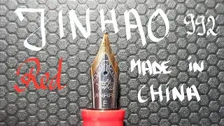 JINHAO 992 Red Fountain Pen Review