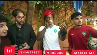 BEST MEALS EVER-MOROCCO, ISHOWSPEED LIVE STREAM 