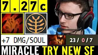 7.27c +7DMG/SOUL WTF BUFF! Confirmed By Miracle God Shadow Friend ZERO DEATH Dota 2 Pro Gameplay