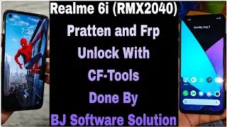 Realme 6i (RMX2040) Pratten and Frp Unlock With CF-Tools Done By BJ Software Solution