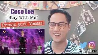 Coco Lee - Stay With Me | REACTION