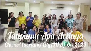 Tanpamu Apa Artinya Linedance, demo by Ina HKBP Depok 1