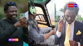 GEORGE RUTO  Flies Helicopter After Nitizens Questioned Authenticity Of His Piloting Skills