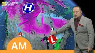 Национальный прогноз погоды в Канаде &mdash; 7 ноября 2025 г. | #WeatherAM