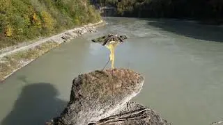 Der Salzachdurchbruch in Burghausen