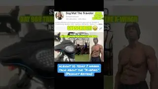 Day 989 Product Review: The &ldquo;X-Wing&rdquo; #review #vlogger #update #bike #training #workout #shorts #vlog