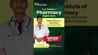 Build Your Career in Pharmacy with NSMS Institute of Pharmacy #pharmacycollege #pharmacycareer