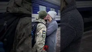 This will make you cry 😢💔 Ukranian Soldier says goodbye to his family #bralcon