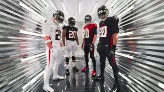 Panthers Fan reacts to the new Falcons uniforms.