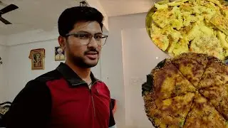 Aaj ghar pe pehli baar bana : હાંડવો 😋