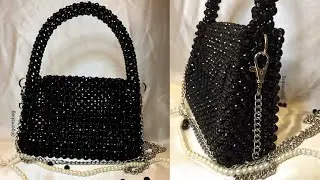 How to make a Beaded bag | Complete tutorial | Knotting method technique | Easy steps for Beginners