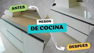 Instalé Mesón para Cocina en Cuarzo Te EXPLICÓ COMO