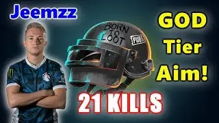 Team Liquid Jeemzz - 21 KILLS - GOD Tier Aim! - M416+SLR -  SOLO - PUBG