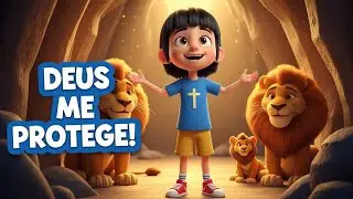 Daniel na Cova dos Leões 🦁 | Música Infantil Cristã com Benjamim | Confie em Deus