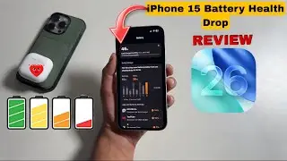 👉 iPhone 15 Battery Health Drop on iOS 26 &ndash; Real Truth 🔋