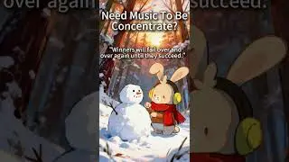 Love the vibe? Sub for more daily beats! 🐰Cozy Winter Lo-Fi - Warm Rabbit Burrow ❄️ #deepfocus #lofi