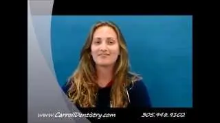North Miami Dentist | Dr. Carroll (305) 948-9102 | Great Patient Review