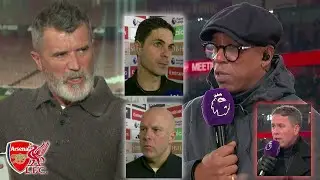Arsenal vs Liverpool 0-0 Roy Keane Go Crazy on Liverpool Performance 🤬 | Arne Slot & Arteta reaction