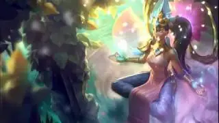 [League of Legends] Login Karma Lotus Screen (five minutes loop version)