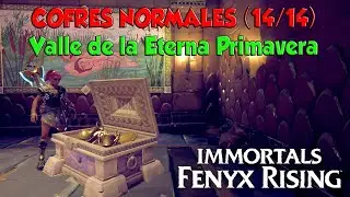 Todos los COFRES NORMALES 14/14 del Valle de la Eterna Primavera en IMMORTALS FENYX RISING