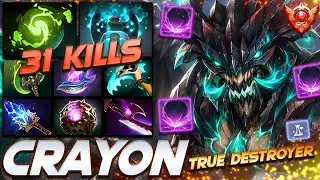 Crayon Outworld Destroyer 31 FRAGS - Dota 2 Pro Gameplay [Watch & Learn]