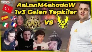 BBL ASLAN vs VITALITY 1v3 GELEN TEPKİLER (Yayınlar, saamtwo, 2xCIV)