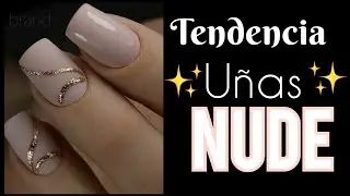 TENDENCIA UÑAS NUDE 2025 #poligel #nails #uñasdemoda #uñasdecoradas #DESINGNAILS #uñasentendencia