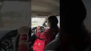 Girl Car Driving status||🚘||#shorts @RIMTEN