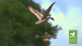 Good Directions 9663P Goose Weathervane   Polished Copper
