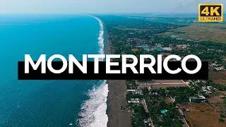 Playa de Monterrico, Guatemala (4K)