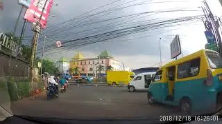 Melihat Halte Bus TransJakarta di CBD Ciledug Tangerang