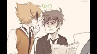 Jake without glasses - Homestuck Comic Dub (DirkJake)