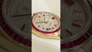 Ruby Studded Rolex Watch #rolexwatch #luxurywatch #watch #rolexwatchmen