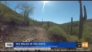 100 miles in 100 days hiking challenge