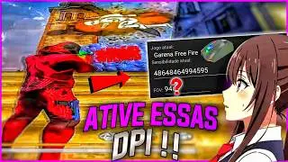 MOUSE CONVERSION! CONFIGURA&Ccedil;&Otilde;ES + HEADSHOT NA (TELA ESTICADA FREE FIRE) 