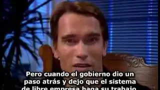 Arnold Schwarzenegger Sobre Milton Friedman